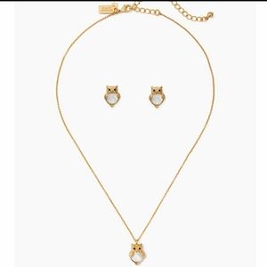 SALE Kate Spade Into The Woods Necklace Earrings